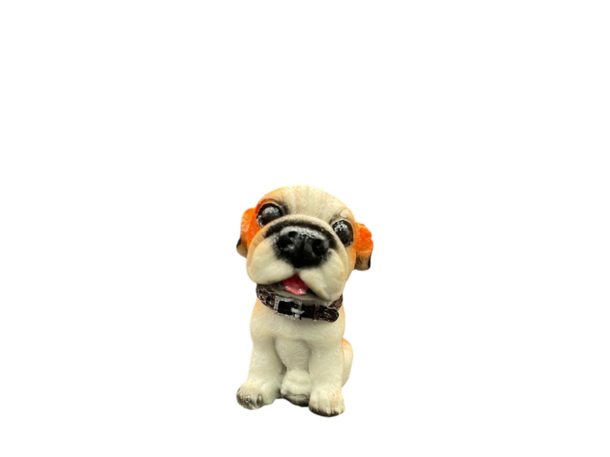 adorno resina diseño perros dim:4x3x3