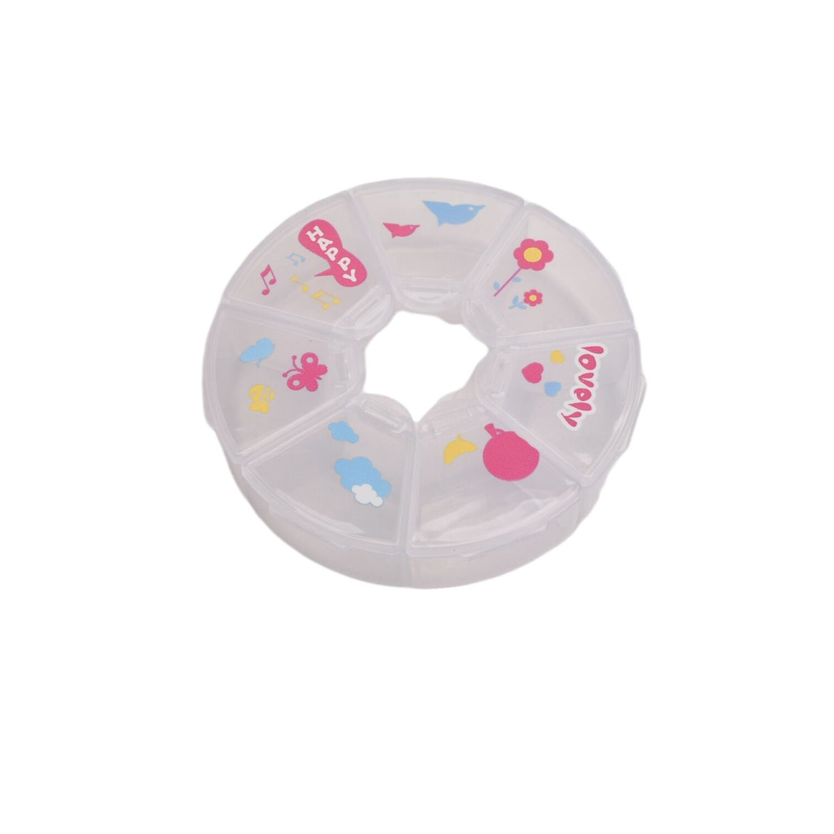 organizador pastillero  dim:9*9cm