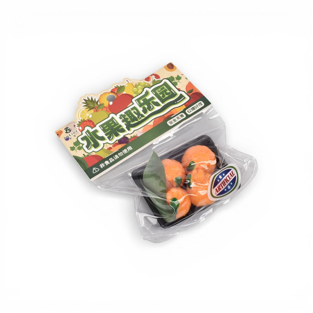 squishy anti estrés canasta frutas elastico caucho  dim: 7x5x1