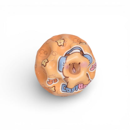 PELOTA DESESTRESANTE DISEÑO CAPYBARA DIM:6X6
