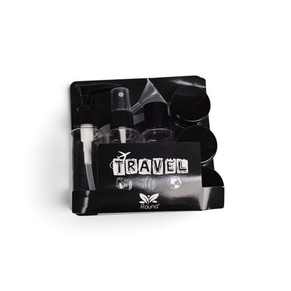 KIT 5 ENVASES RECARGABLES VIAJERO PLASTICO DIM:15X16CM