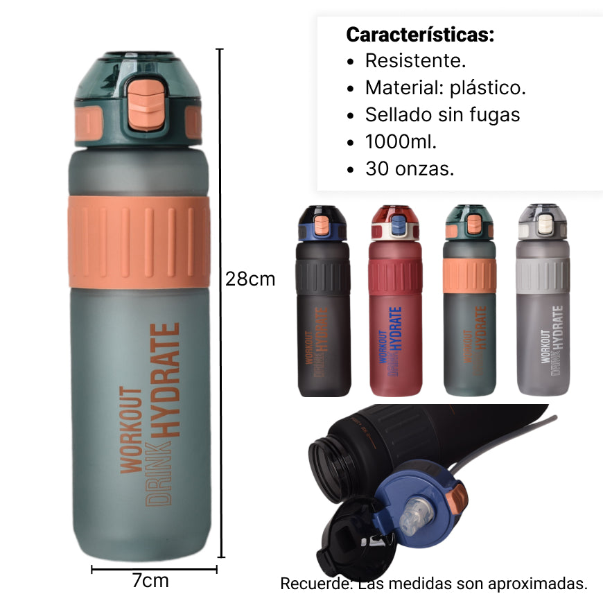 botella de agua 900ml