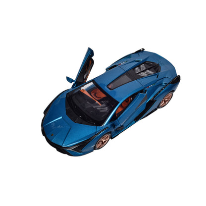 CARRO COLECCION CON SONIDO METALICO ESCALA 1/24