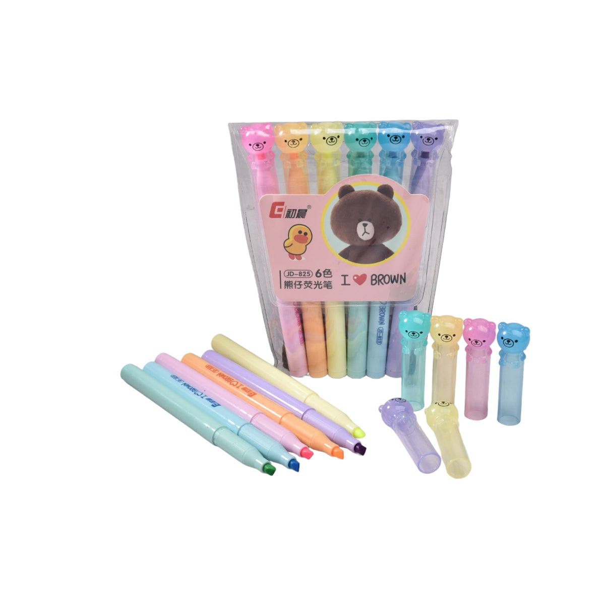 resaltador x 6 pcs