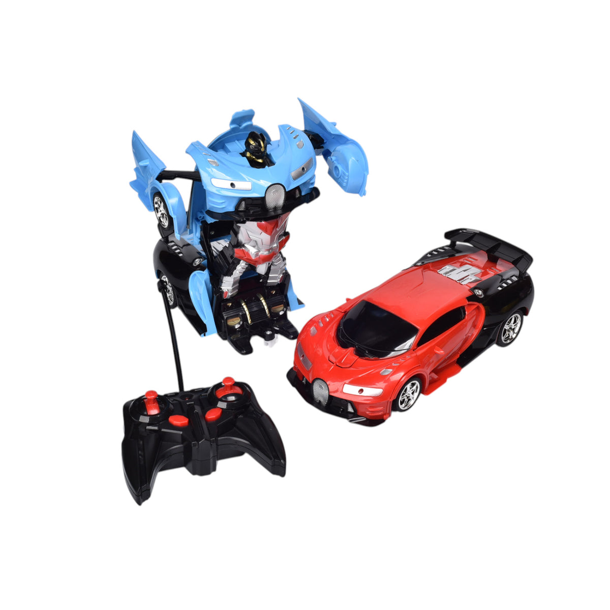 juguete carro transformable con control remoto dim:30x16x8