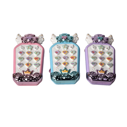 JUGUETE TELEFONO PARA NIÑAS CON SONIDO Y LUCES DIM:25X18X14
