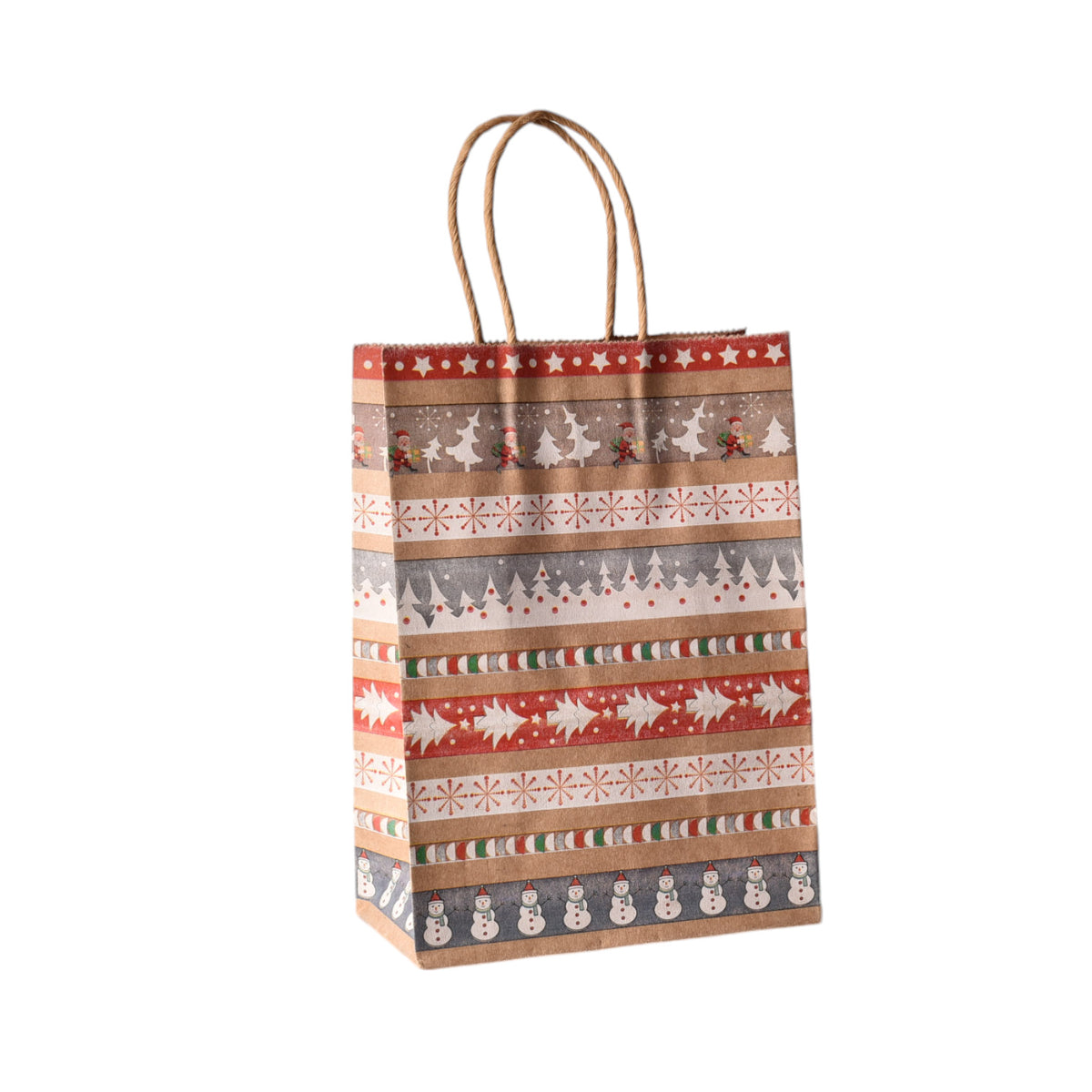 bolsa para regalo navidad mediana 27x21cm
