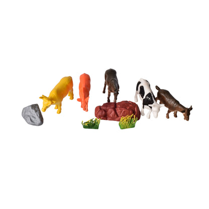 SET ANIMALES DE GRANJA JUGUETE DIDACTICO COLECCIÓN NIÑOS