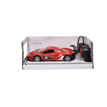 JUGUETE CARRO CON CONTROL REMOTO PLASTICO DIM:30X16X12