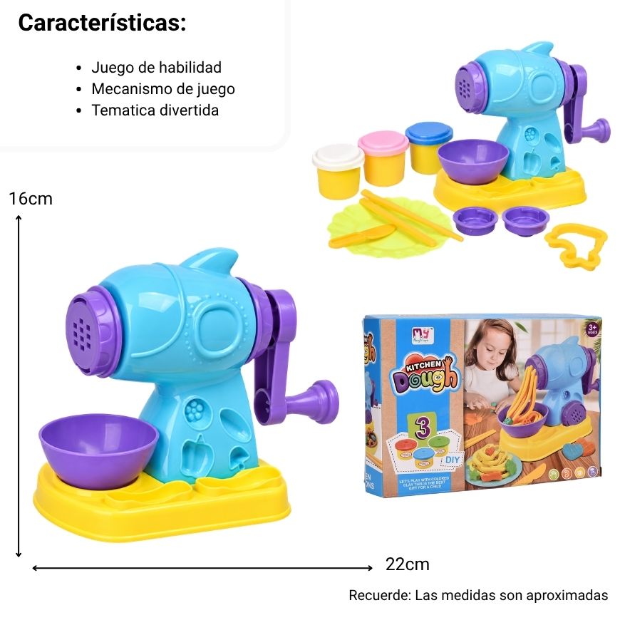 fabrica para hacer fideos dim: 22*16*7cm