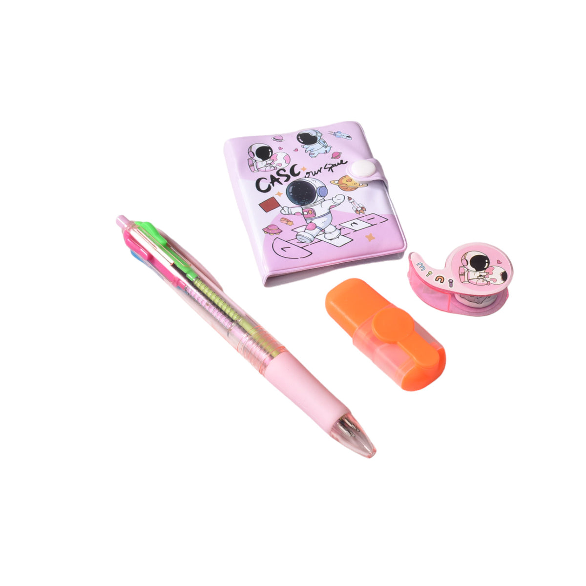 set kit 4pcs  de  escolar en uno