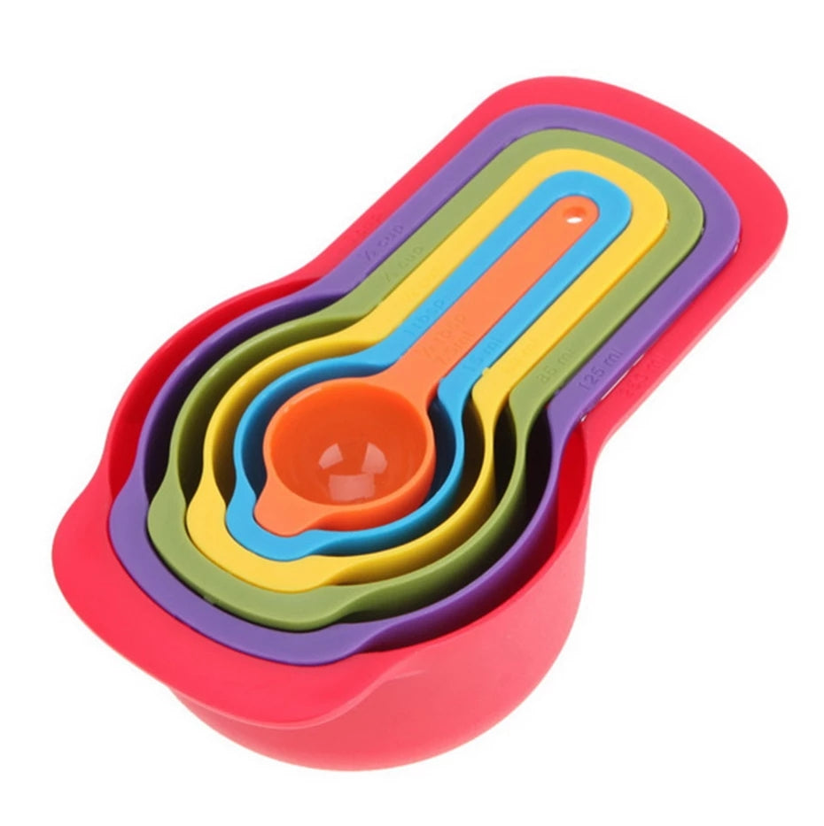 juego set 6 cucharas copas tazas medidoras dim:17cm