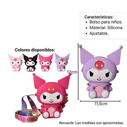 BOLSO DE SILICONA PEQUEÑO PERSONAJE DIM:12*11*4