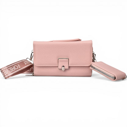 BOLSO PARA DAMA SINTETICO CON MONEDERO DIM: 19X12X5