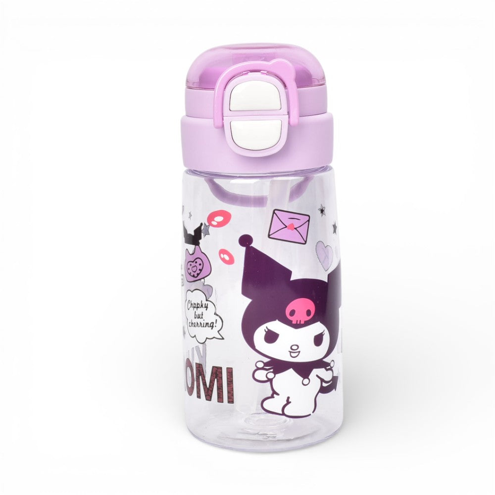 botella de agua 500ml personaje plastico dim:7x7x18