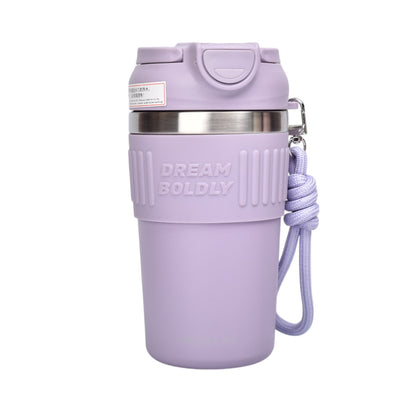 TERMO ACERO INOXIDABLE 450ML DIM:9X9X16