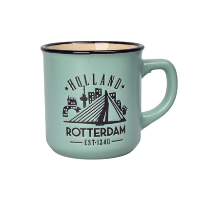 MUG POCILLO CERAMICA 180ML DIM:7X7X8
