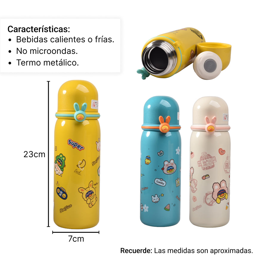 termo metalico 500ml