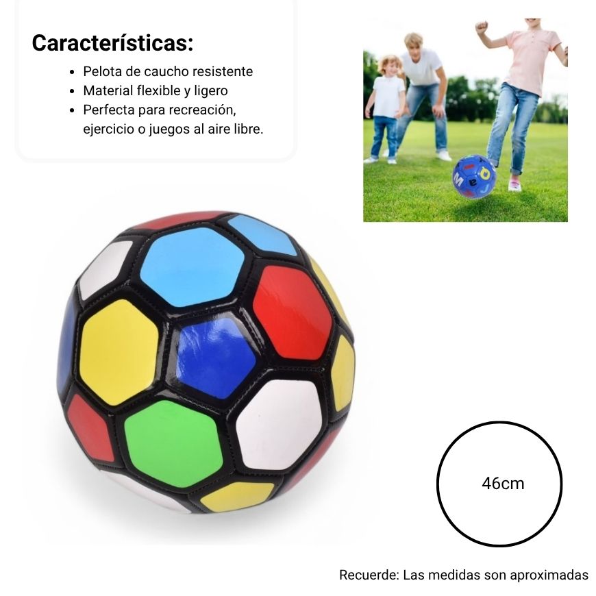 balon de futbol juguete dim:15x15