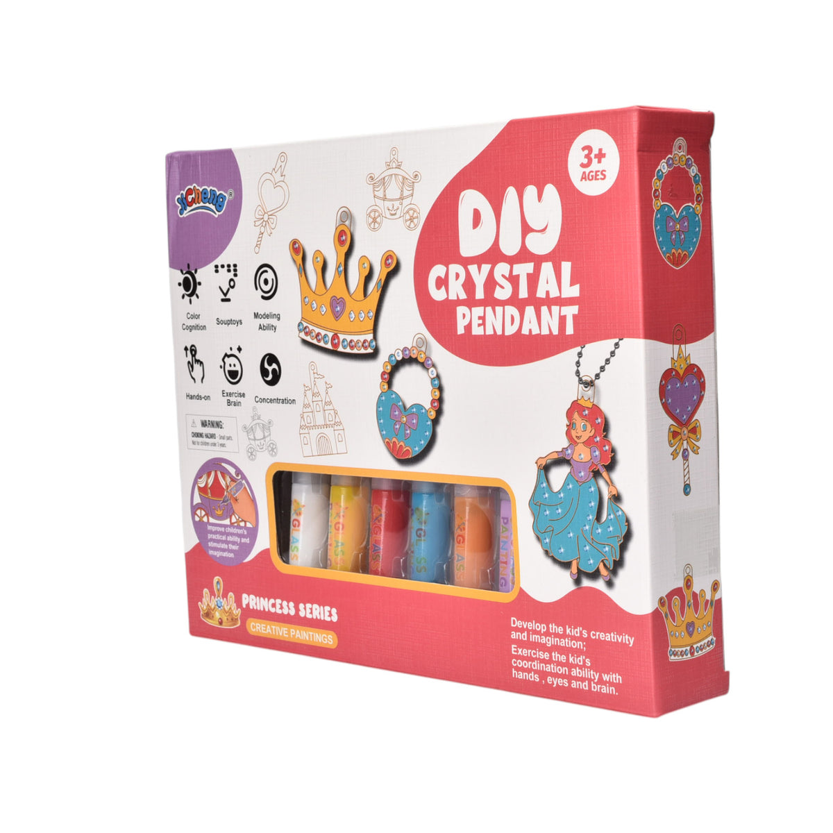 juguete kit de arte con accesorios plastico dim:24x4x19