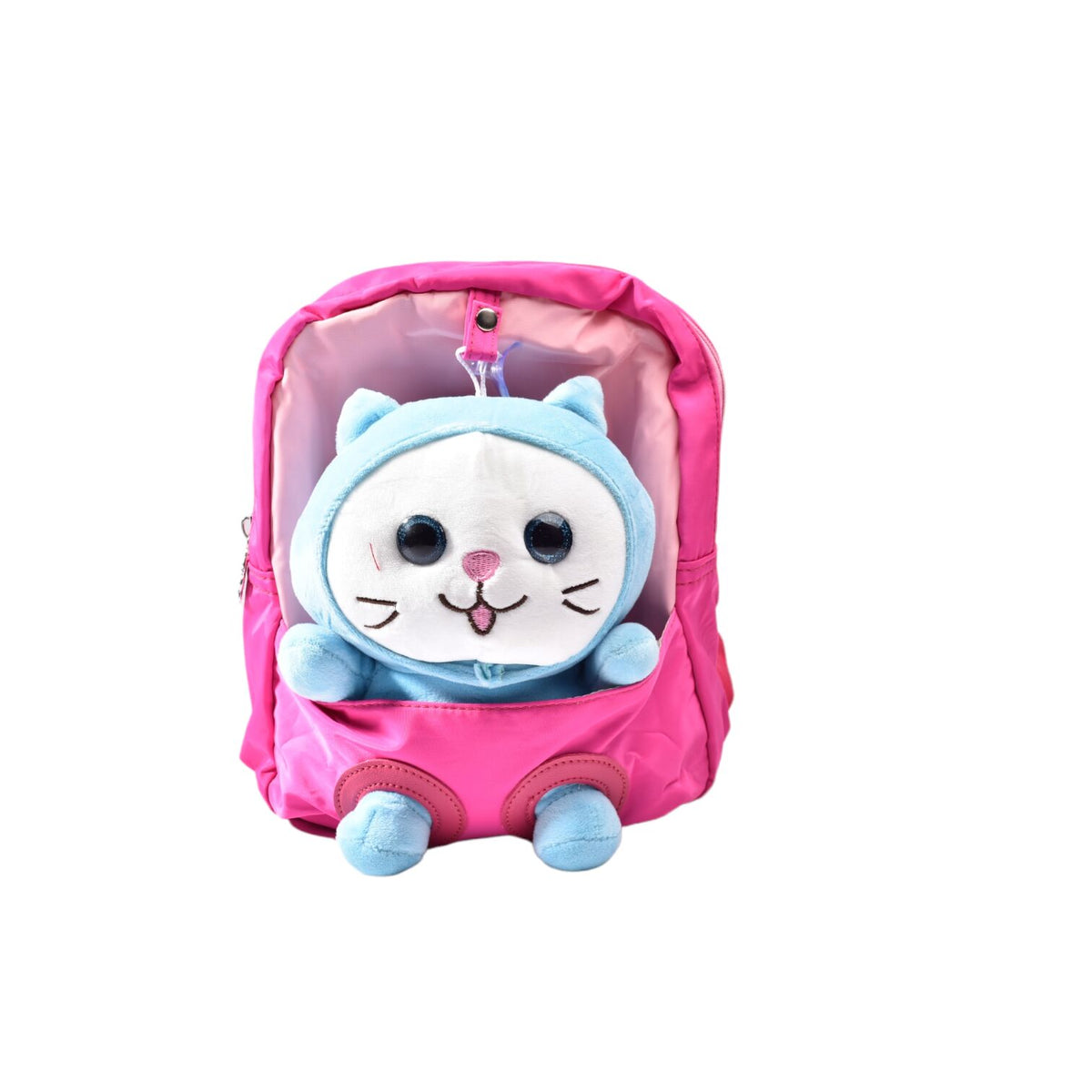 morral escolar en poliester dim:26x21.5cm