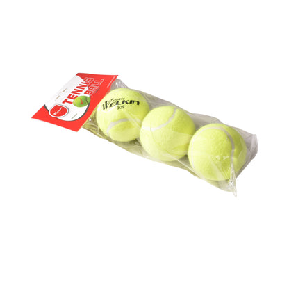 PELOTA DE TENIS X 3PCS EN BOLSA PLASTICA DIM:6CM