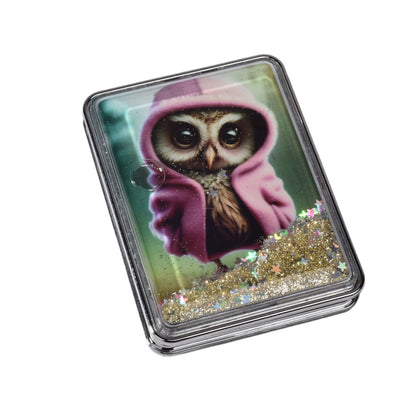 ESPEJO PLASTICO CUADRADO CARTERA DIM:6CM