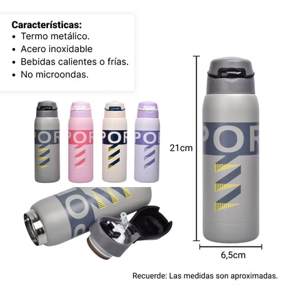 TERMO ACERO INOXIDABLE 350ML