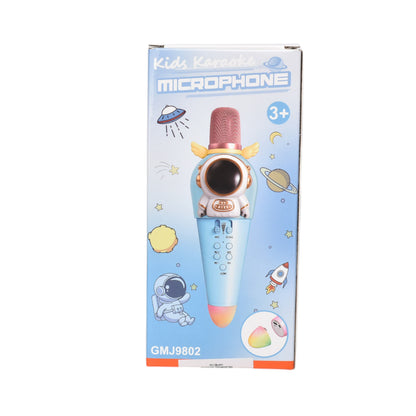 JUGUETE MICROFONO KARAOKE DE PLASTICO DIM:10X7X21