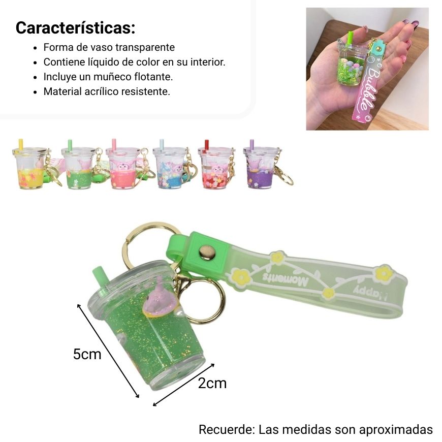 llavero plastico dim:6x4x2