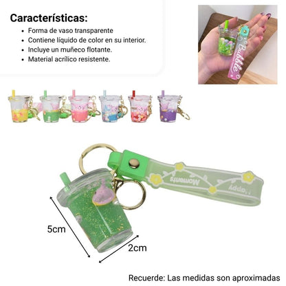 LLAVERO PLASTICO DIM:6X4X2