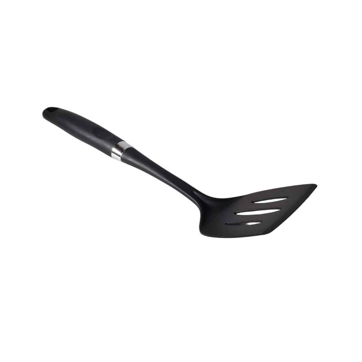 espatula utensilios cocina silicona plastico negro dim:8x36
