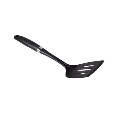 ESPATULA UTENSILIOS COCINA SILICONA PLASTICO NEGRO DIM:8X36