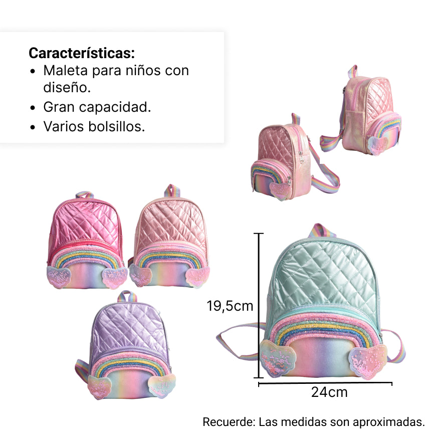 morral pequeño de arcoiris
