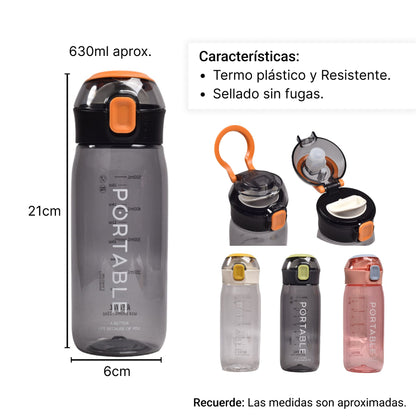 BOTELLA DE AGUA 630ML