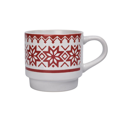 MUG POCILLO EN CERAMICA NAVIDAD 350ML DIM:8x9CM