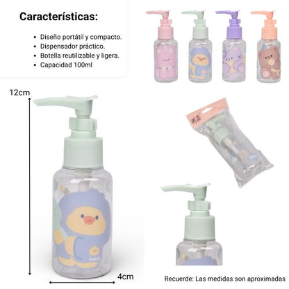 ENVASE PLASTICO RECARGABLE 75ML