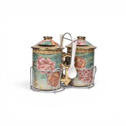 SET TETERA 2PCS CON CUCHARA Y BASE 260ML