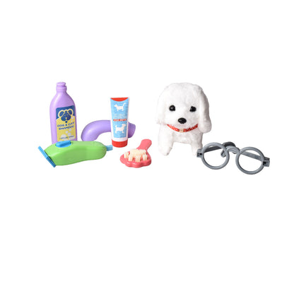 JUGUETE SET DOCTOR VETERINARIO ROSADO CON ACCESORIOS