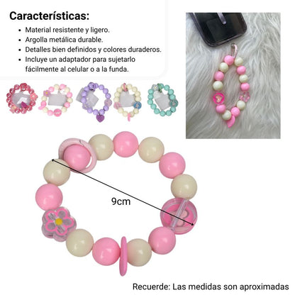 LLAVERO CELULAR PLASTICO DIM:7X8X1