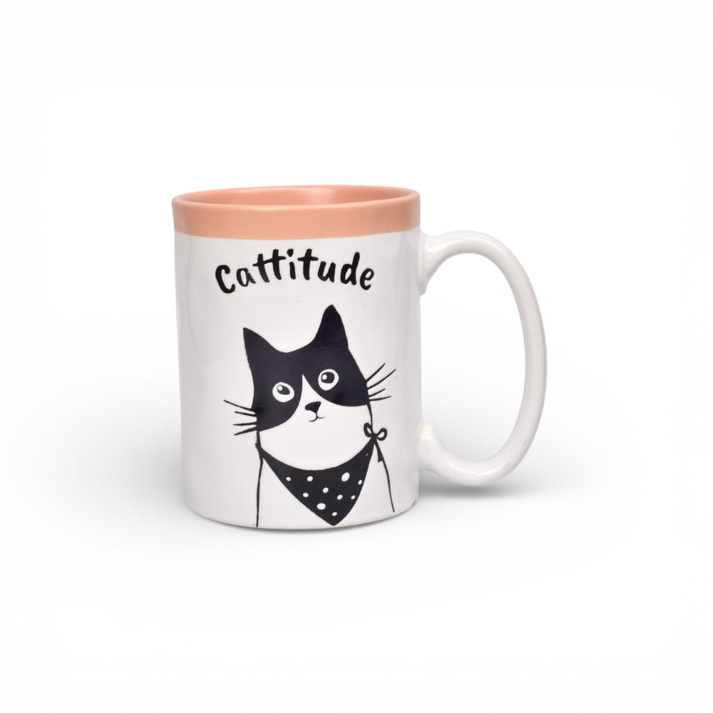 mug pocillo ceramica fondo blanco estampado 550ml dim: 9x9x11