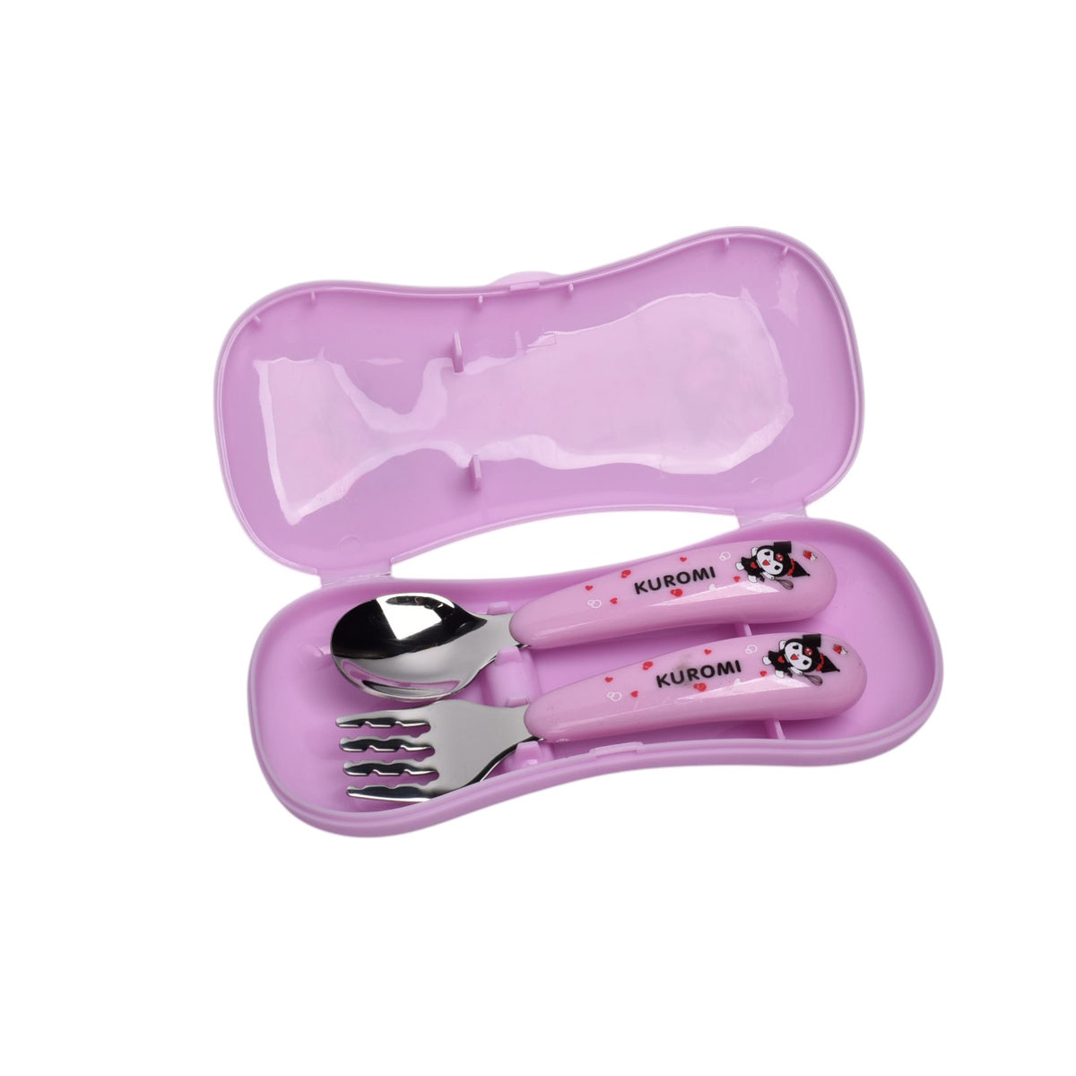 set cubiertos portatil personaje dim:17x7x2