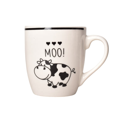 MUG POCILLO CERAMICA DISEÑO DE VACAS 200ML DIM:7X7X8