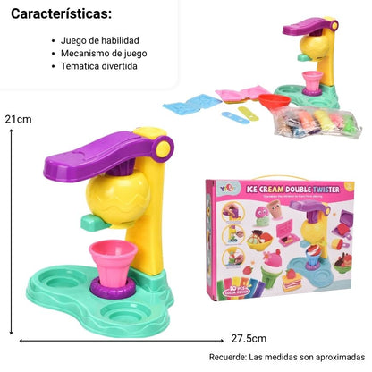 FABRICA PARA HACER HELADOS LOCOS DIM: 27.4*21*7CM