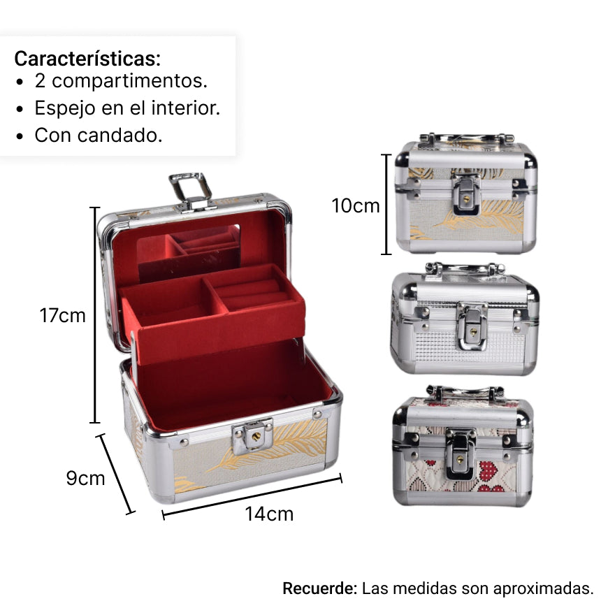 joyero caja organizador estuche