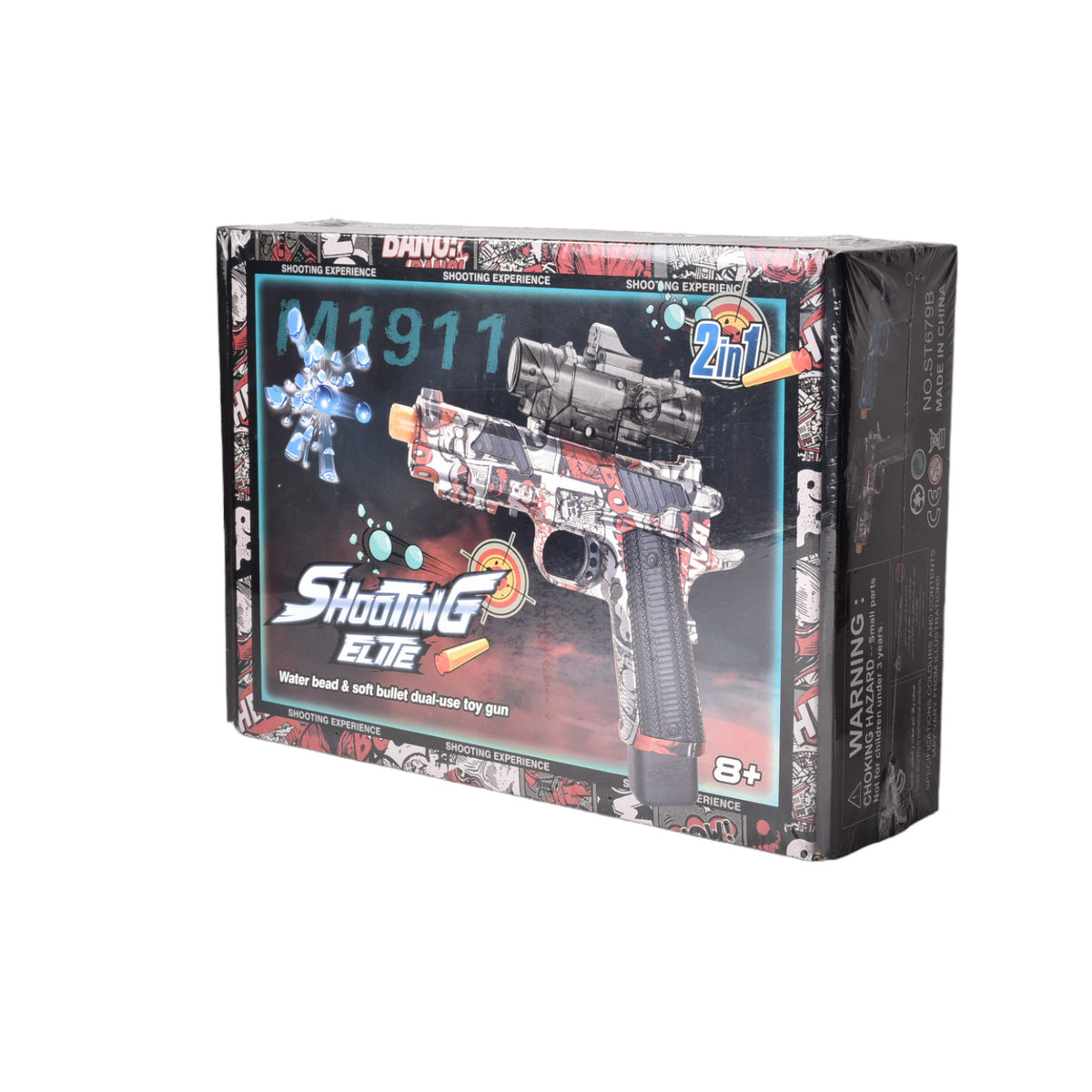 pistola de hidrogel recargable