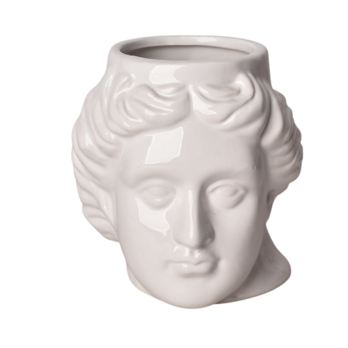pocillo ceramica blanco  grande forma 300ml dim:11*11*13