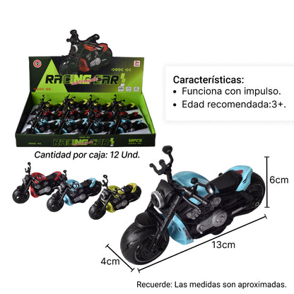 JUGUETE MOTO COLECCIONABLE PARA NIÑOS PLASTICA