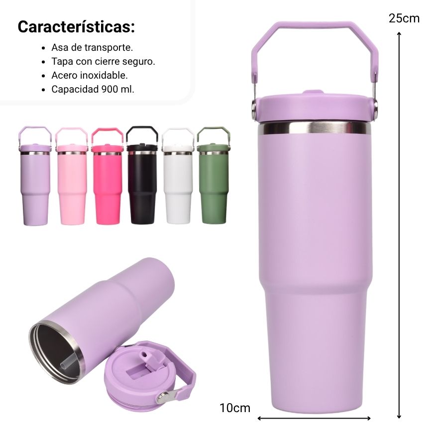 termo acero inoxidable 900ml