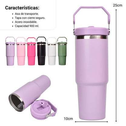 TERMO ACERO INOXIDABLE 900ML